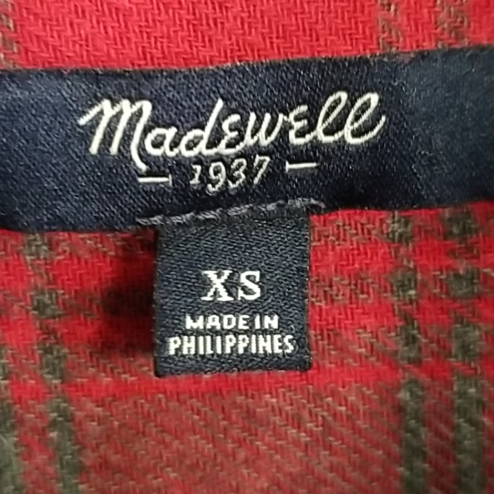 Madewell Flannel Shirt - Picture 8 of 8